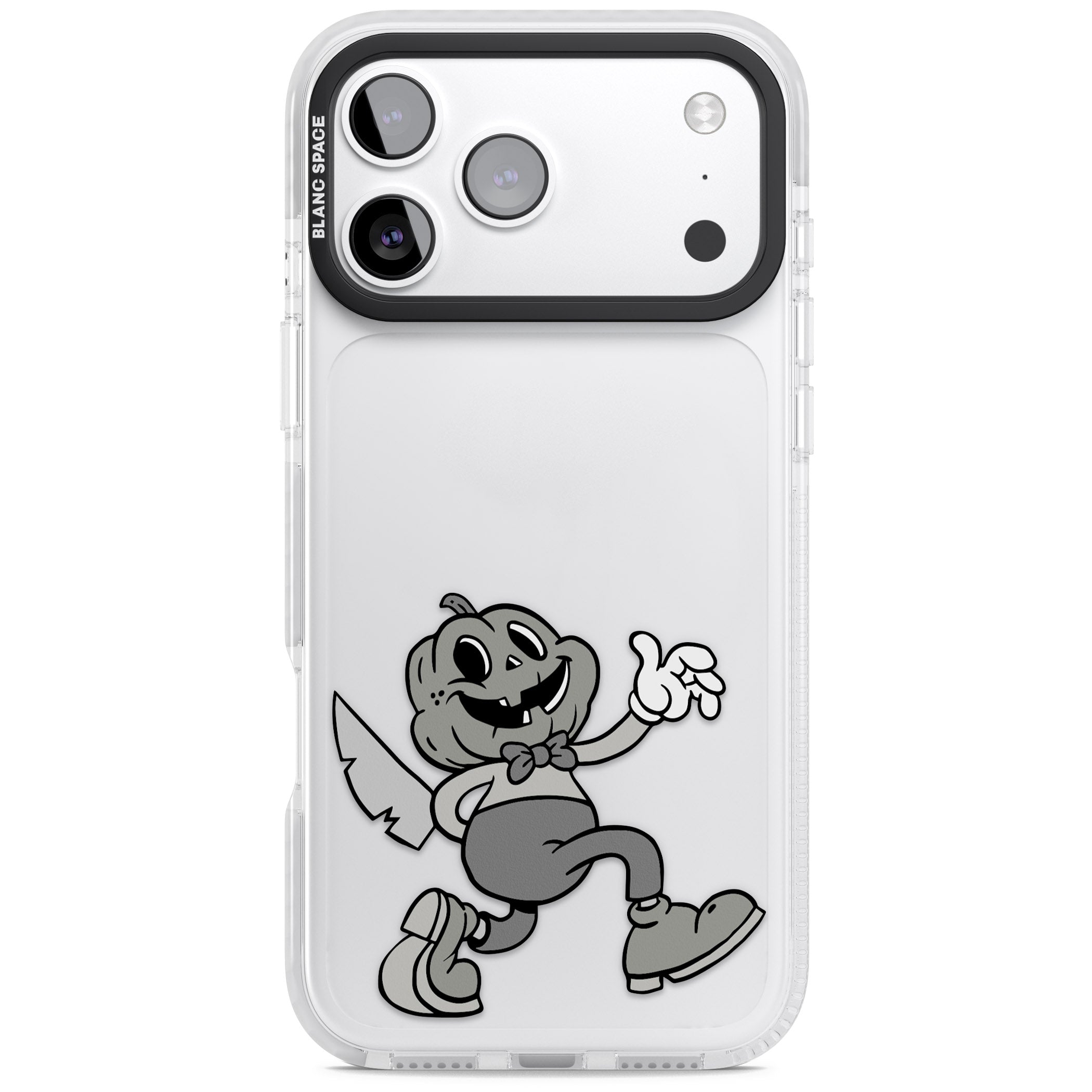 Jack O' Slasher iPhone 17 Pro Max Impact Clear Phone Case
