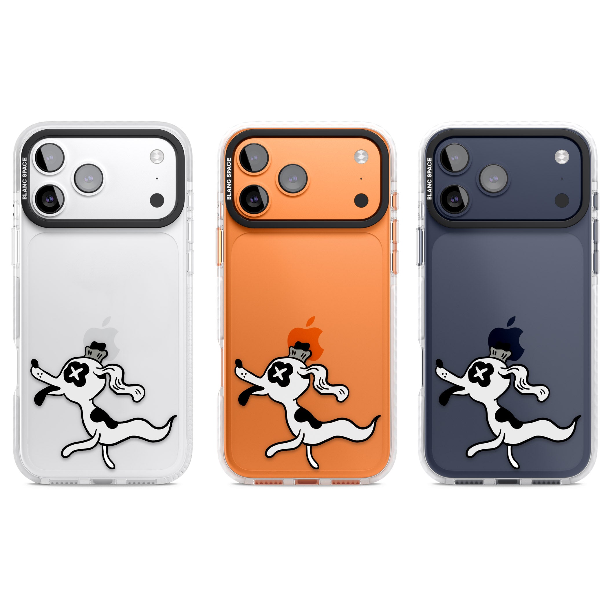 Dog Spirit iPhone 17 Pro Impact Clear Phone Case APT Impact Protection