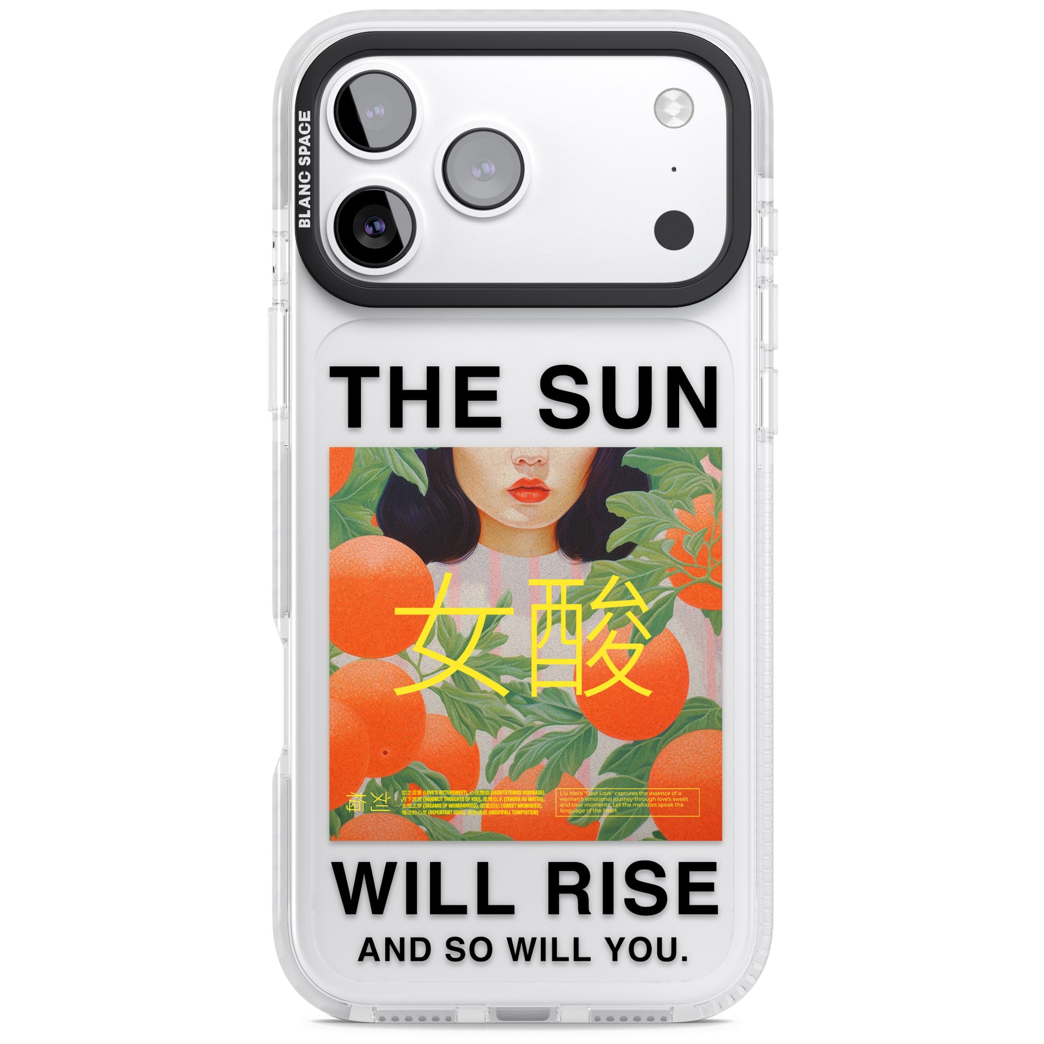 The Sun Will Rise iPhone 17 Pro Max Impact Clear Phone Case