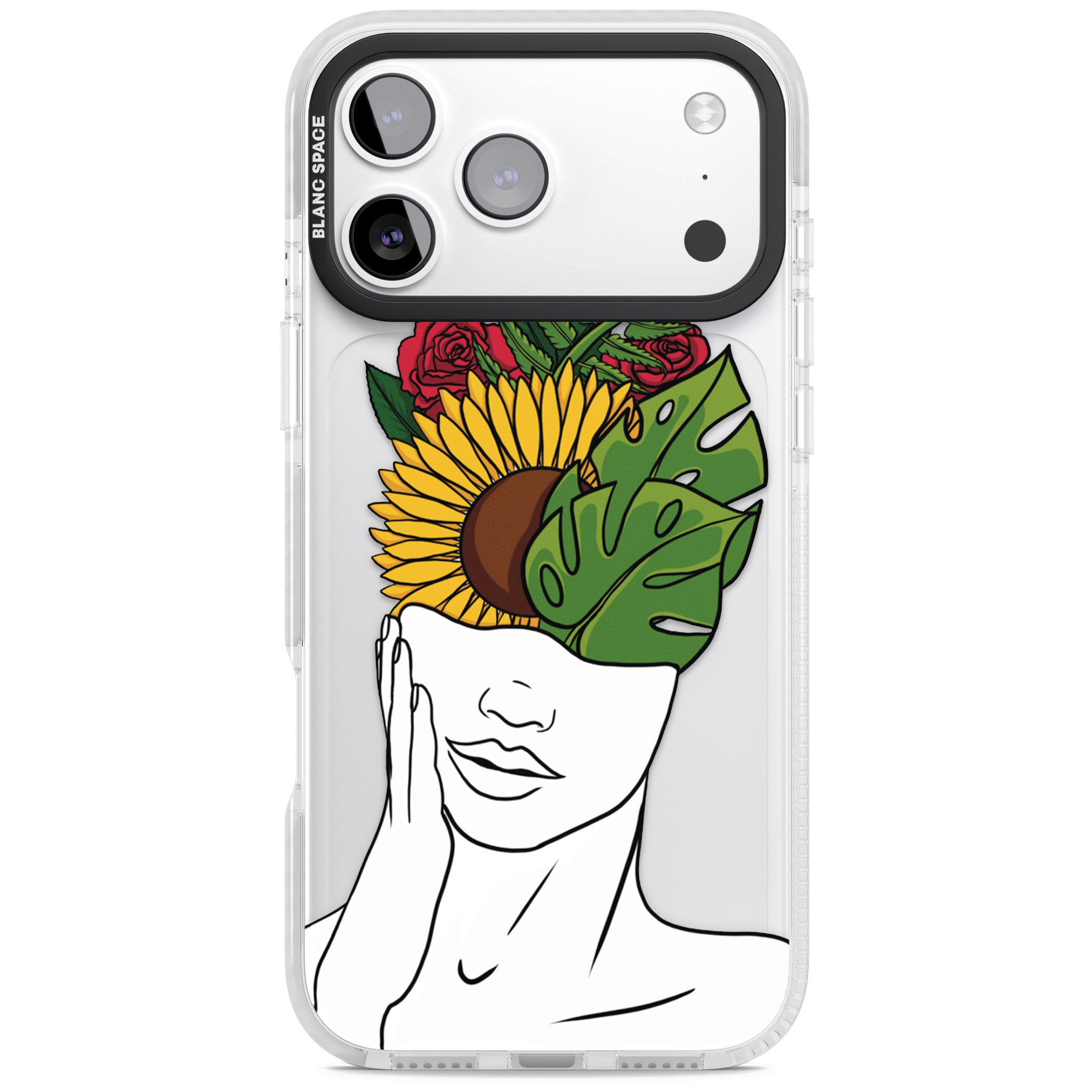 Let The Mind Flourish iPhone 17 Pro Max Impact Clear Phone Case