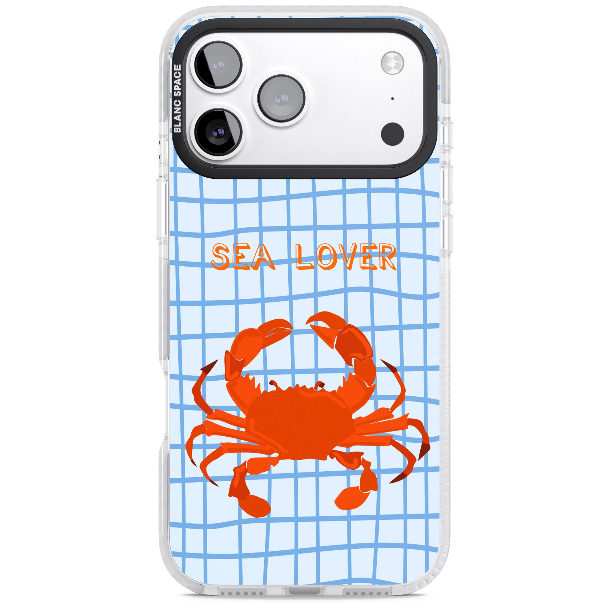 Sea Lover iPhone 17 Pro Max Impact Clear Phone Case
