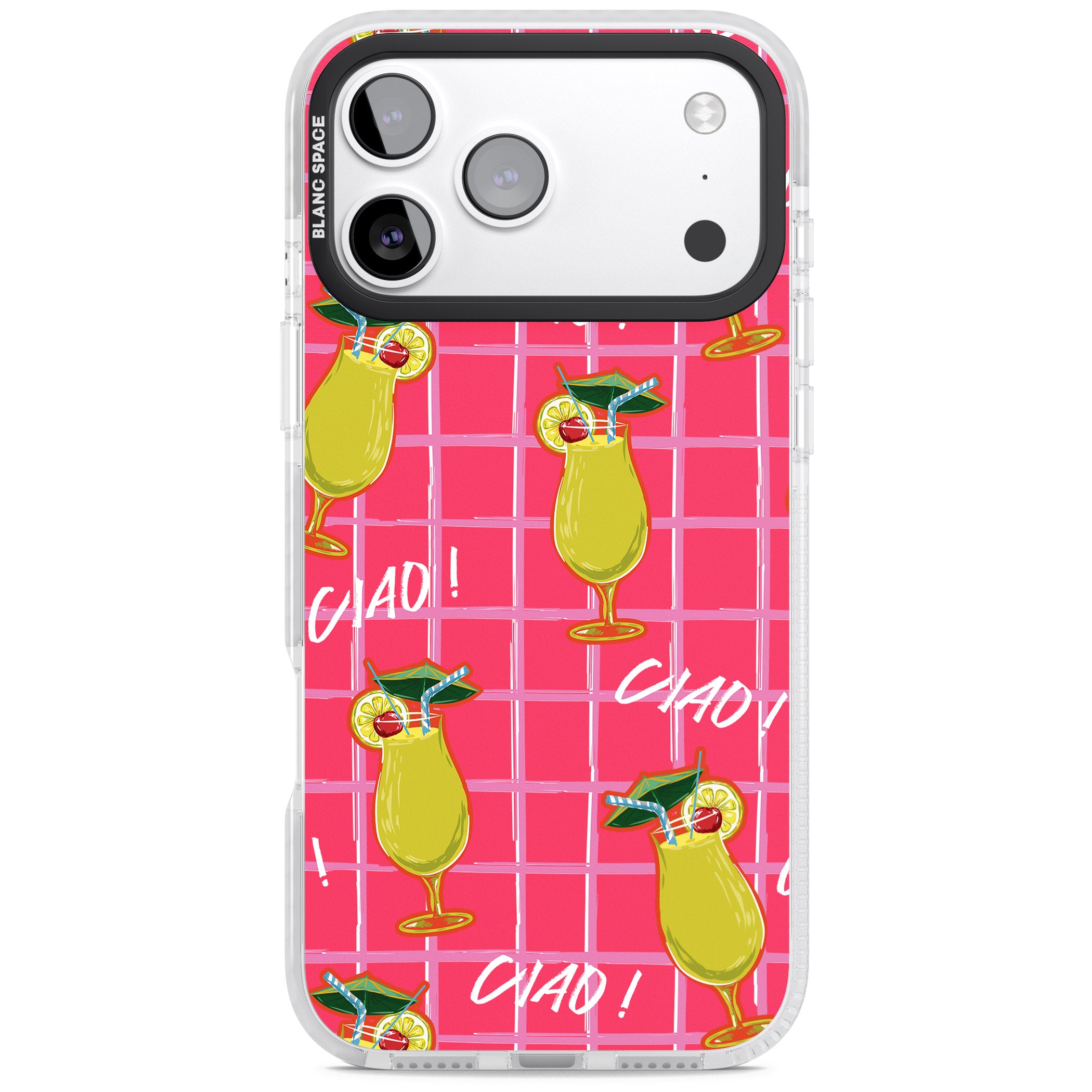 Ciao Lemons iPhone 17 Pro Max Impact Clear Phone Case