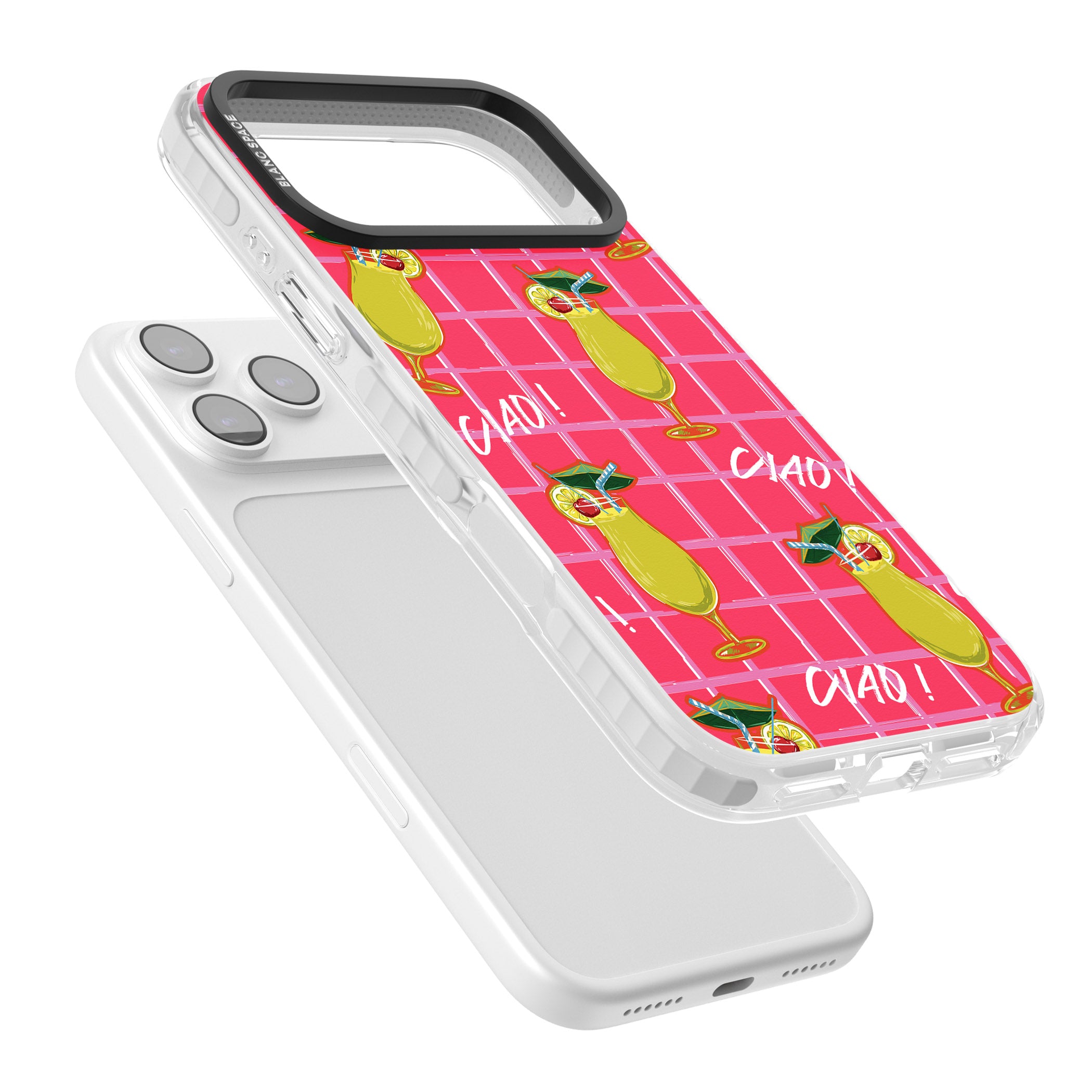 Ciao Lemons iPhone 17 Pro Max Impact Clear Phone Case Colours