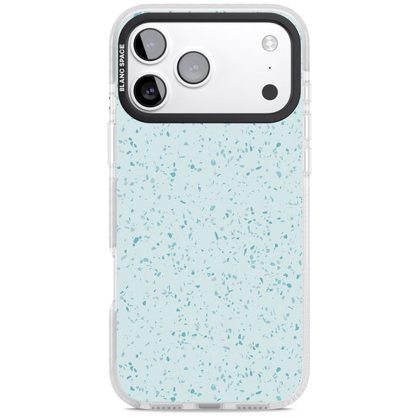 Light Blue Terrazzo Pattern