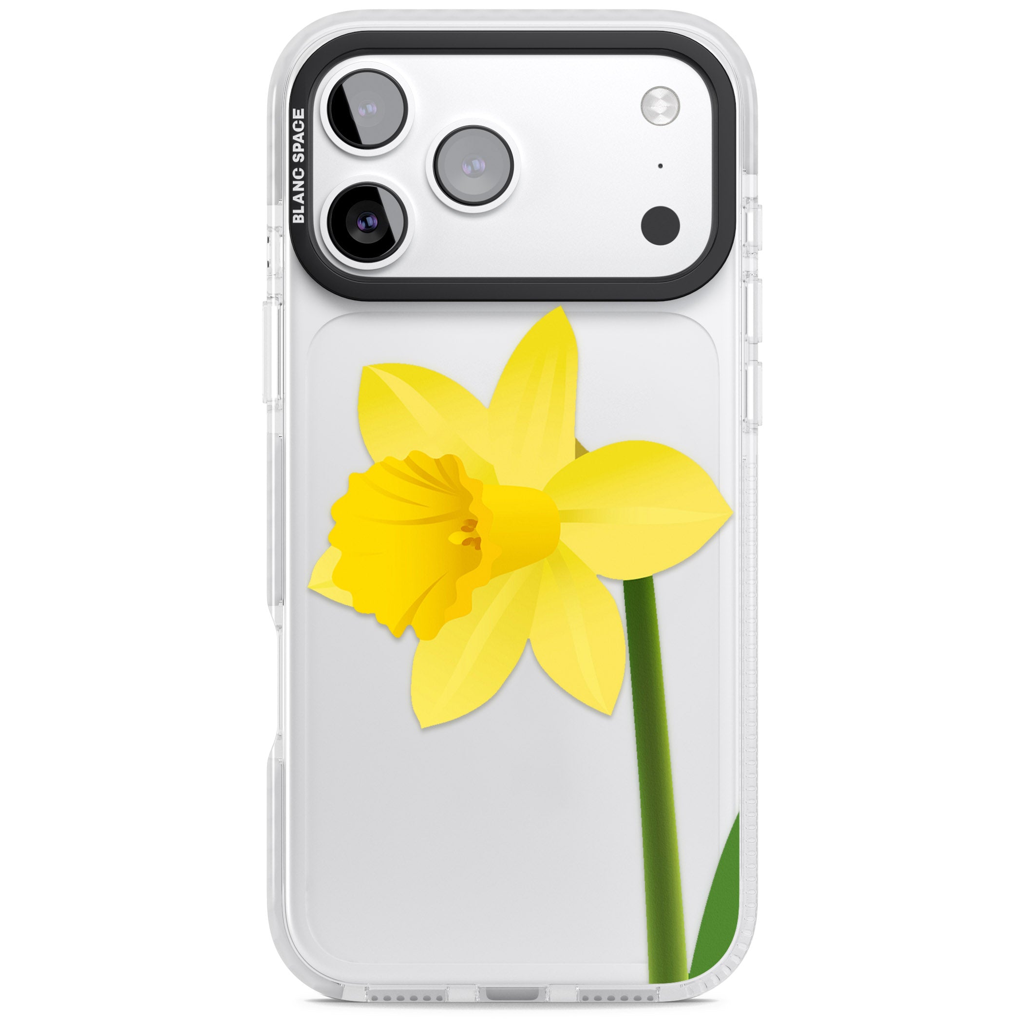 Daffodil iPhone 17 Pro Max Impact Clear Phone Case