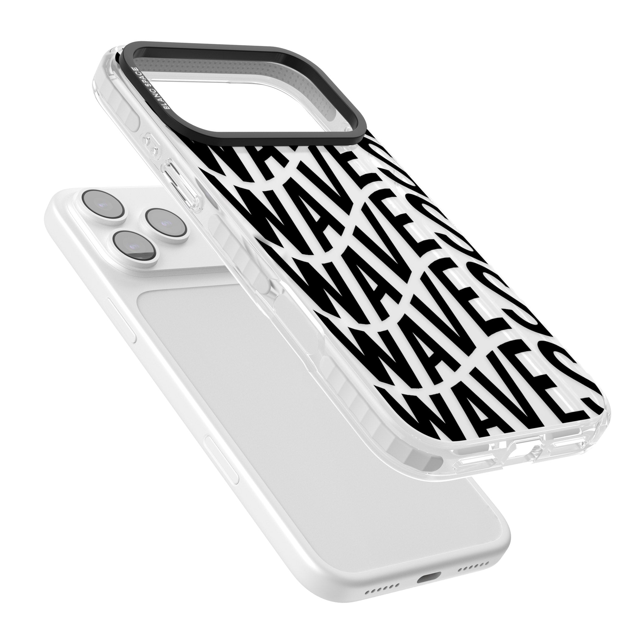 Waves iPhone 17 Pro Max Impact Clear Phone Case Colours