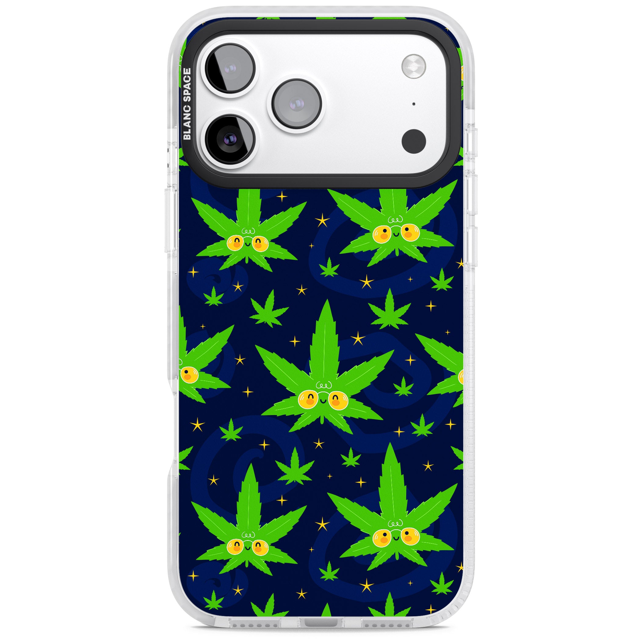 High Af iPhone 17 Pro Max Impact Clear Phone Case