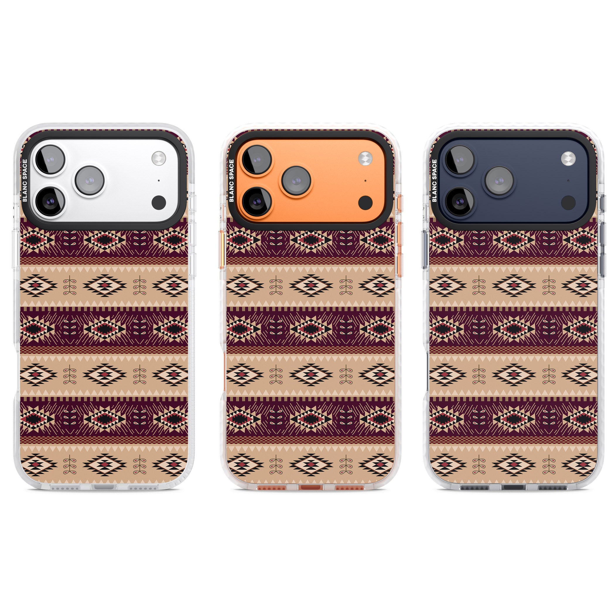 Western Poncho iPhone 17 Pro Impact Clear Phone Case APT Impact Protection