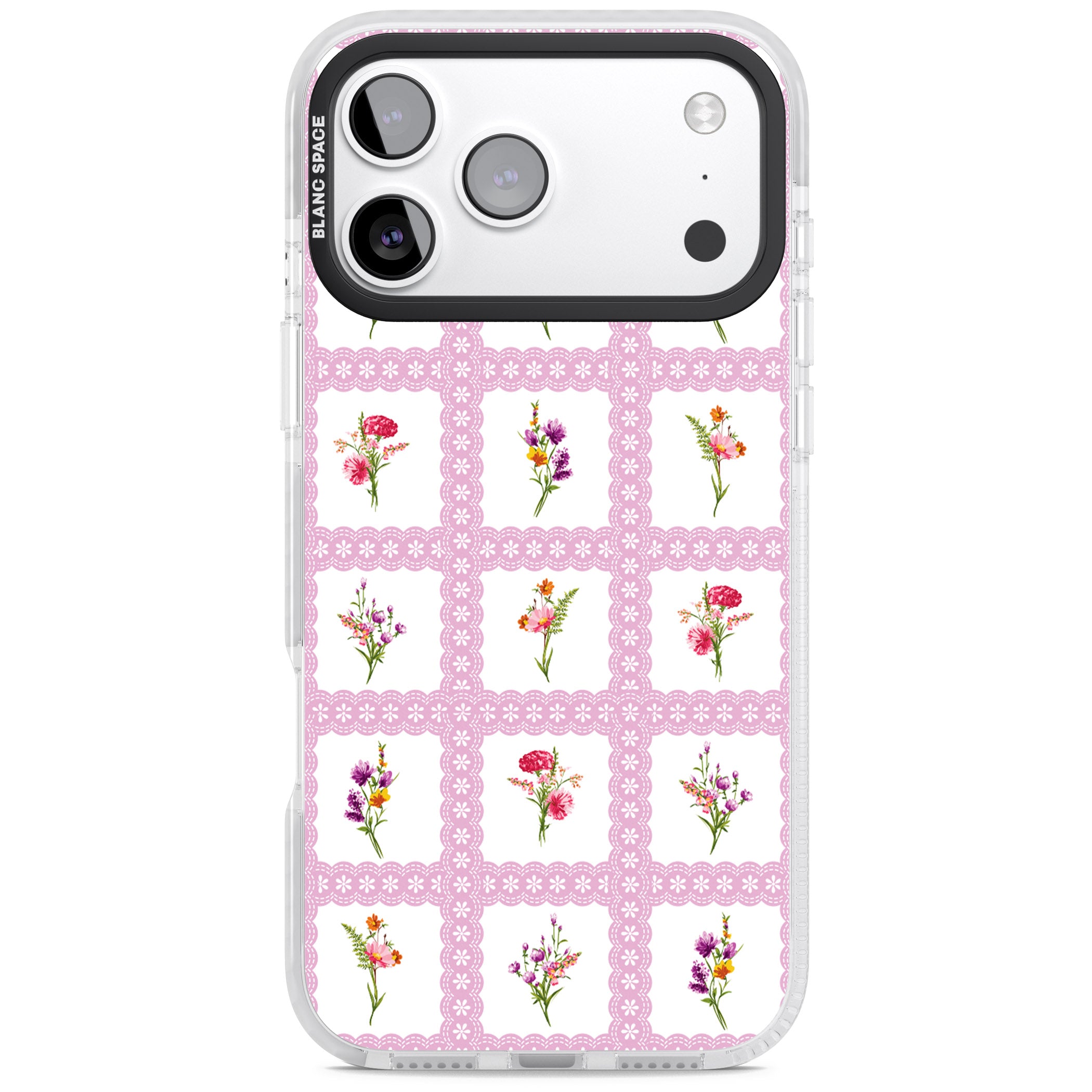 Wildflower Windows iPhone 17 Pro Max Impact Clear Phone Case