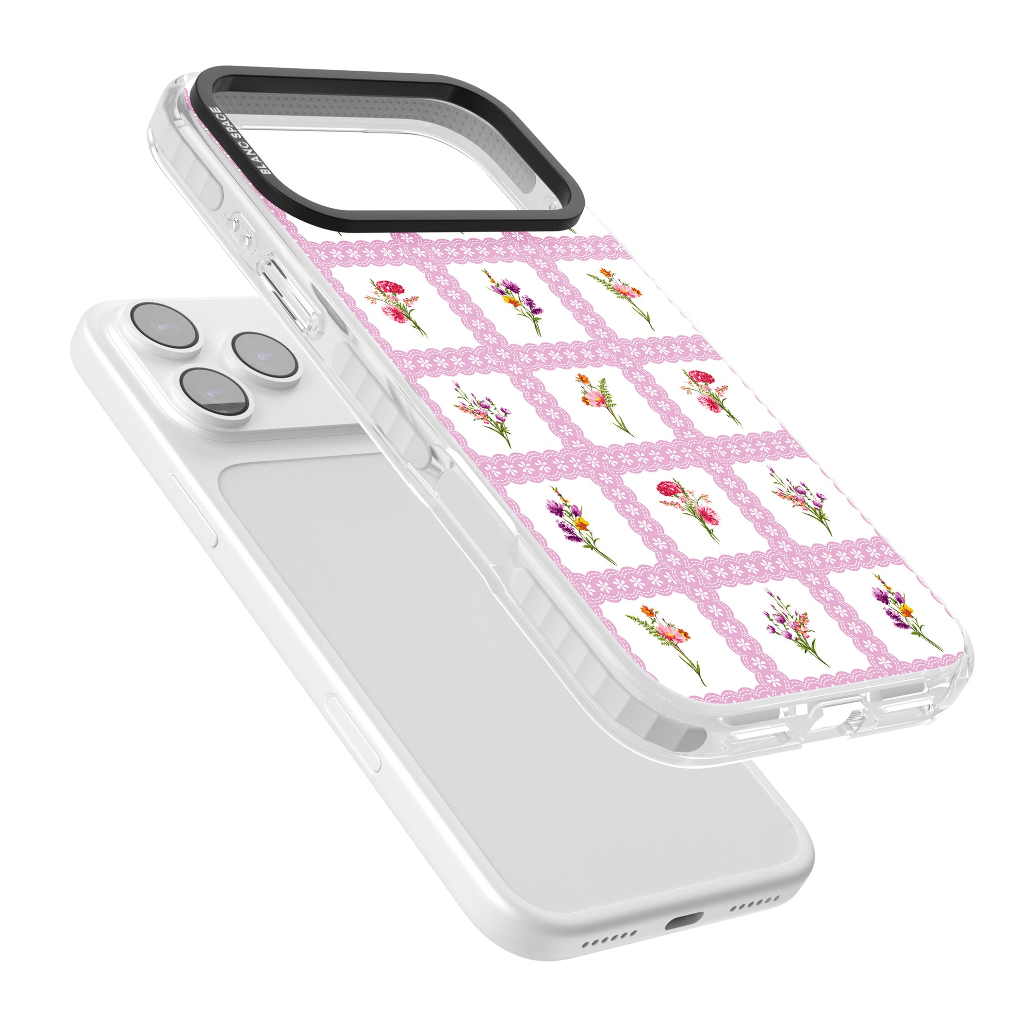 Wildflower Windows iPhone 17 Pro Max Impact Clear Phone Case Colours