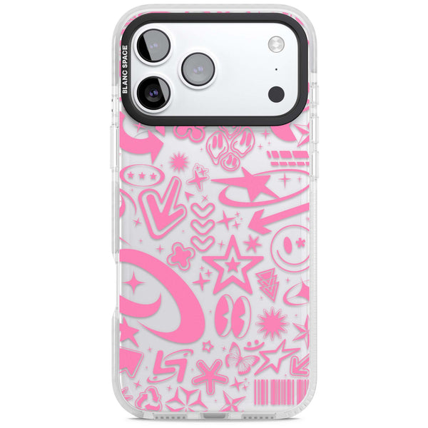 Soft Pink Y2K Pattern