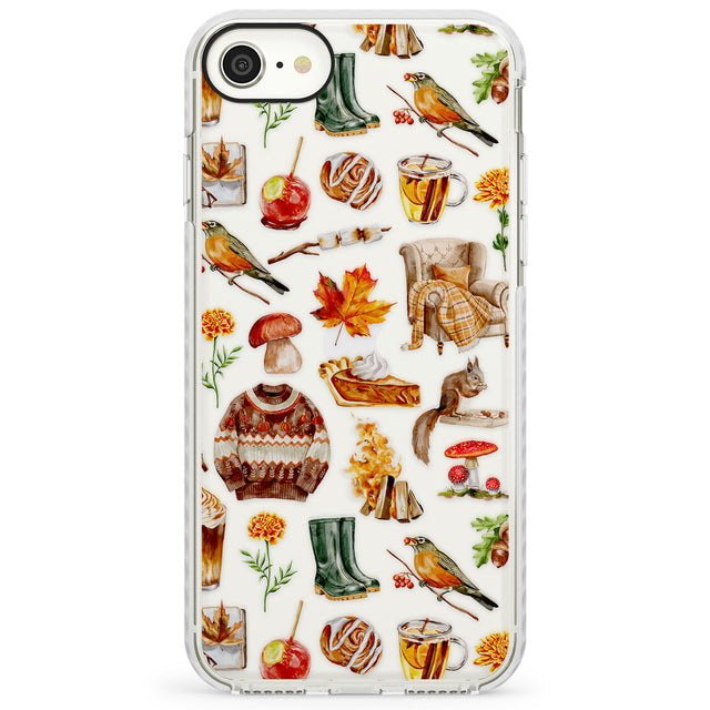 Cozy Autumn AestheticImpact Phone Case for iPhone SE