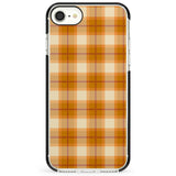 Pumpkin Plaid Impact Phone Case for iPhone SE