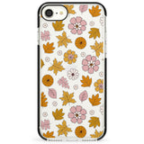 Autumn Leaves and Flowers Impact Phone Case for iPhone SE