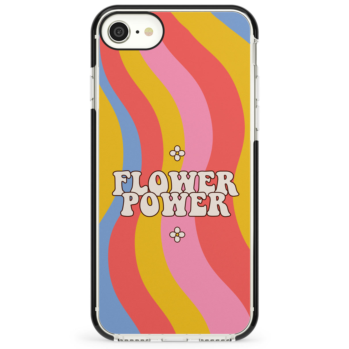 Melting Flower Power Impact Phone Case for iPhone SE