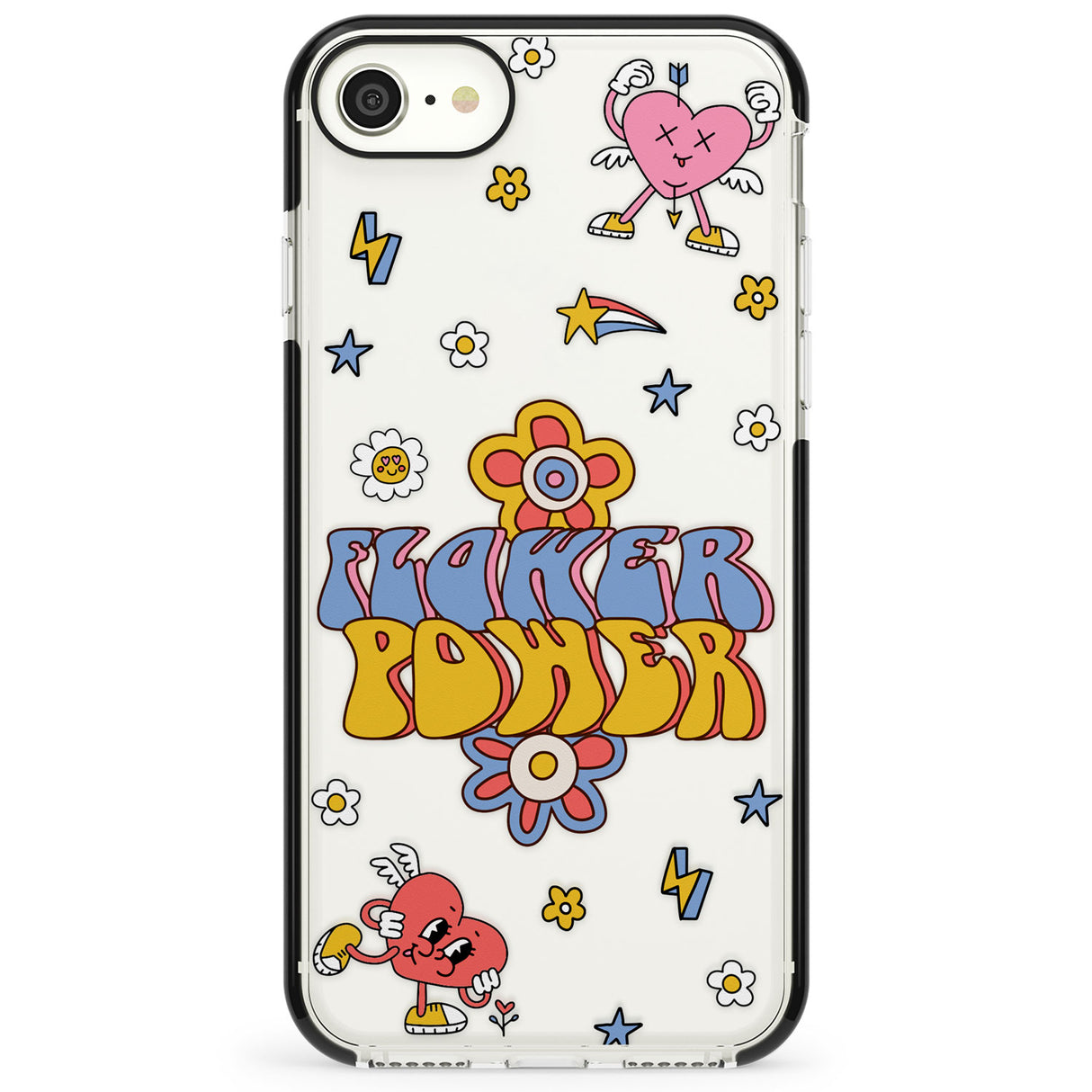 Flower Power Impact Phone Case for iPhone SE