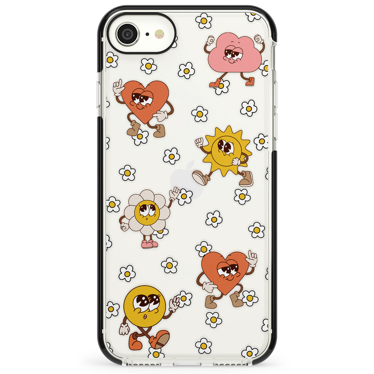 Daisies & Friends Impact Phone Case for iPhone SE