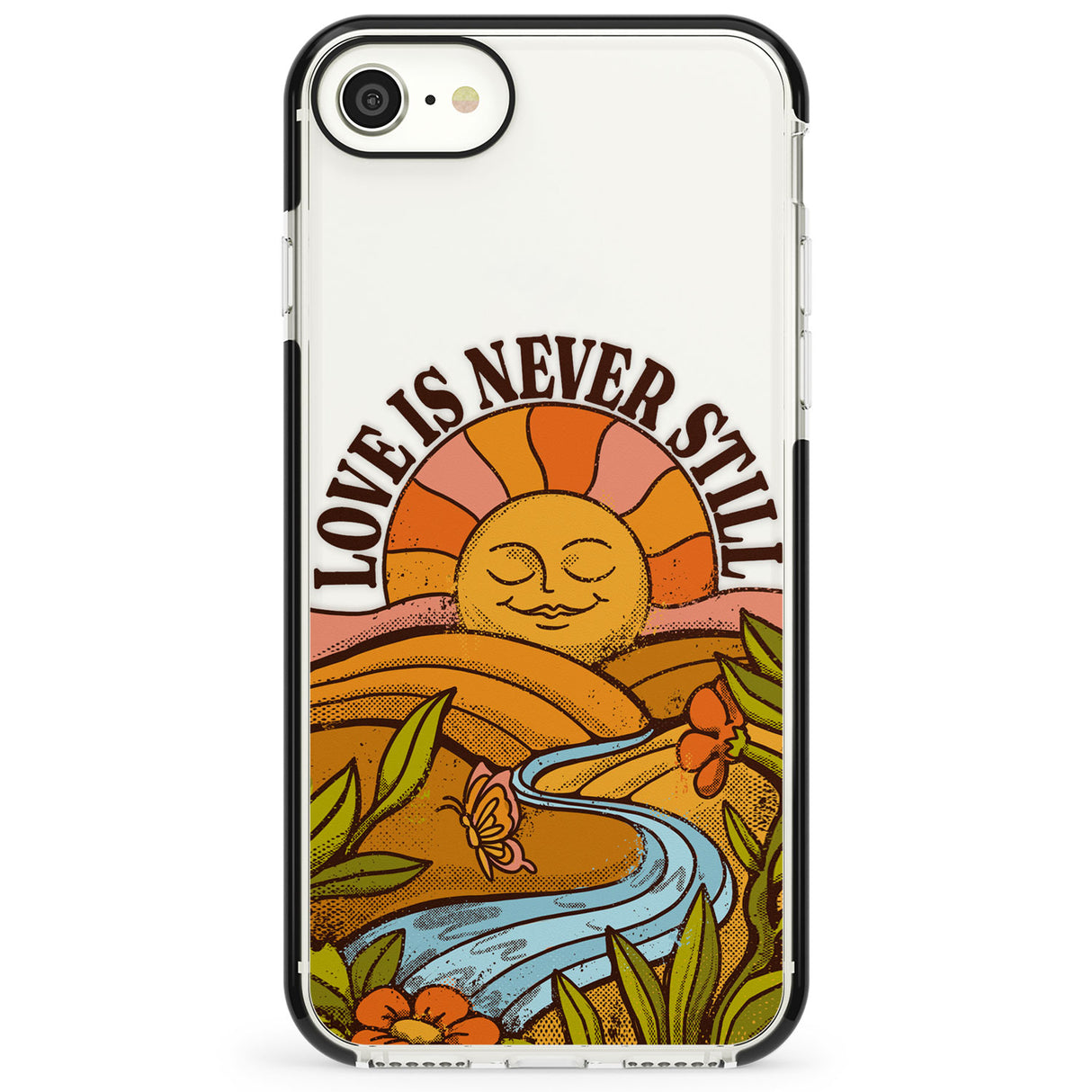 Love is Never Still Impact Phone Case for iPhone SE