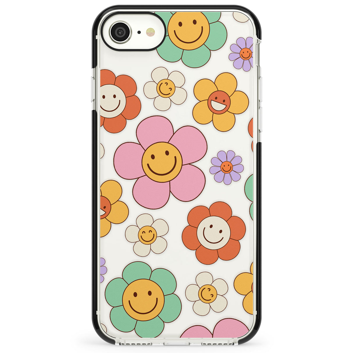 Happy Blossoms Impact Phone Case for iPhone SE