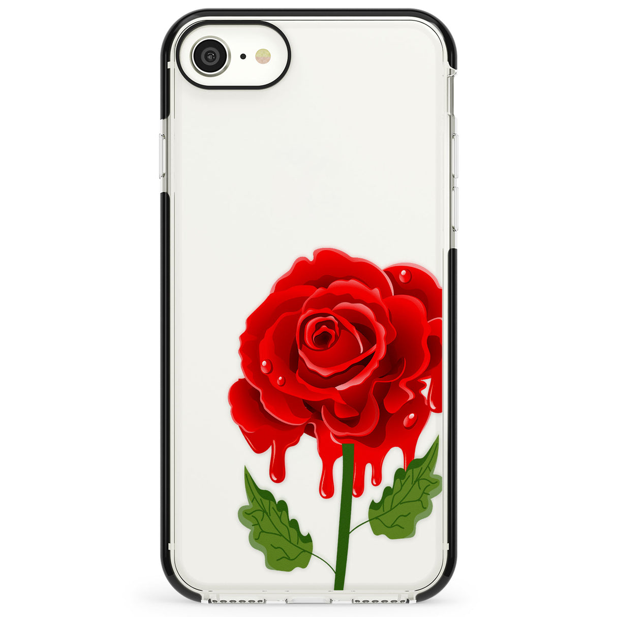 Melting Rose Impact Phone Case for iPhone SE