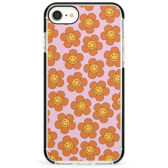 Floral Smiles Impact Phone Case for iPhone SE