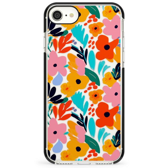 Floral Fiesta Impact Phone Case for iPhone SE