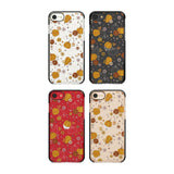 Halloween Skulls and Flowers Phone Case for iPhone SE