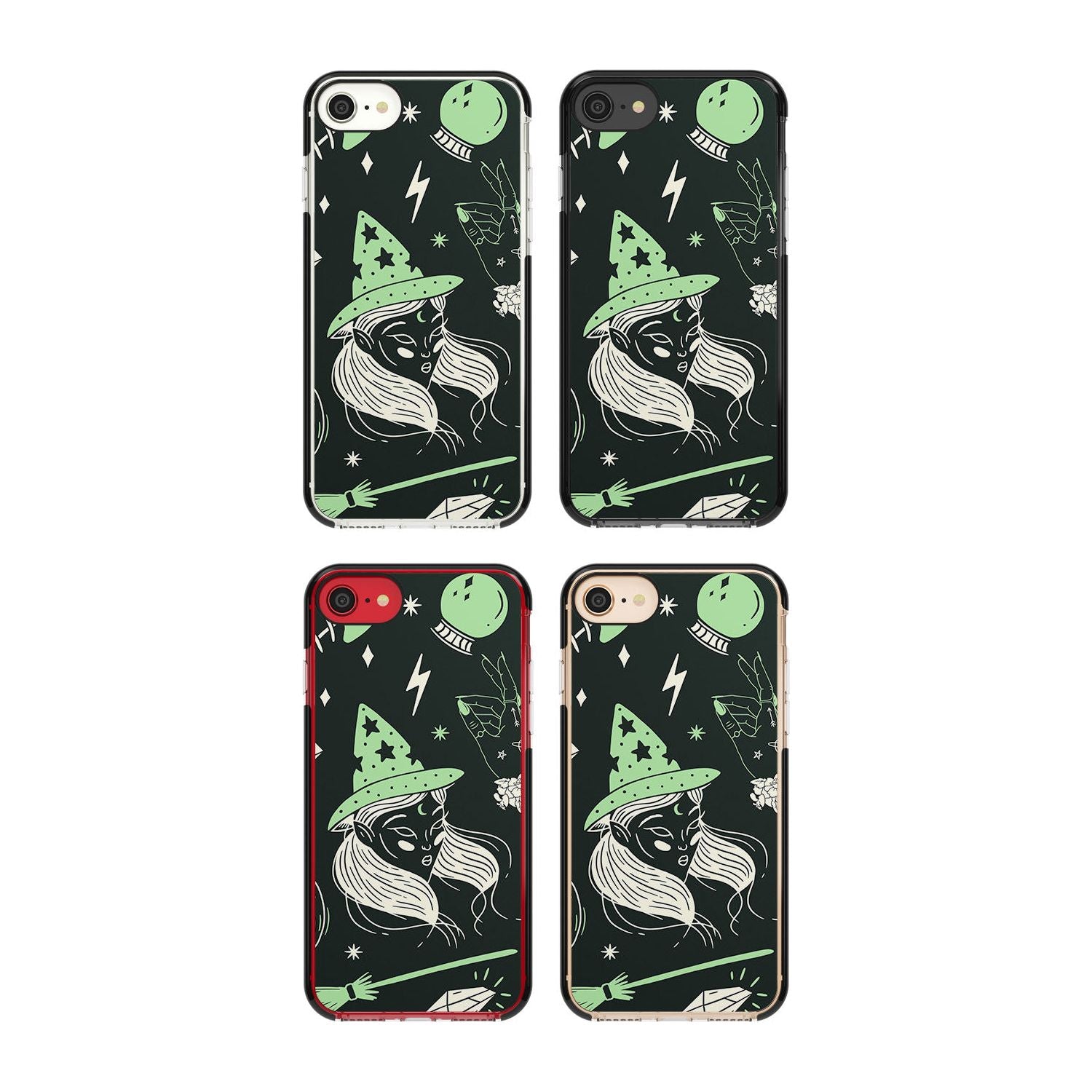Halloween Mix Pattern Phone Case for iPhone SE