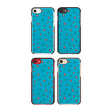 Blue Heartstopper Stars Pattern Phone Case for iPhone SE