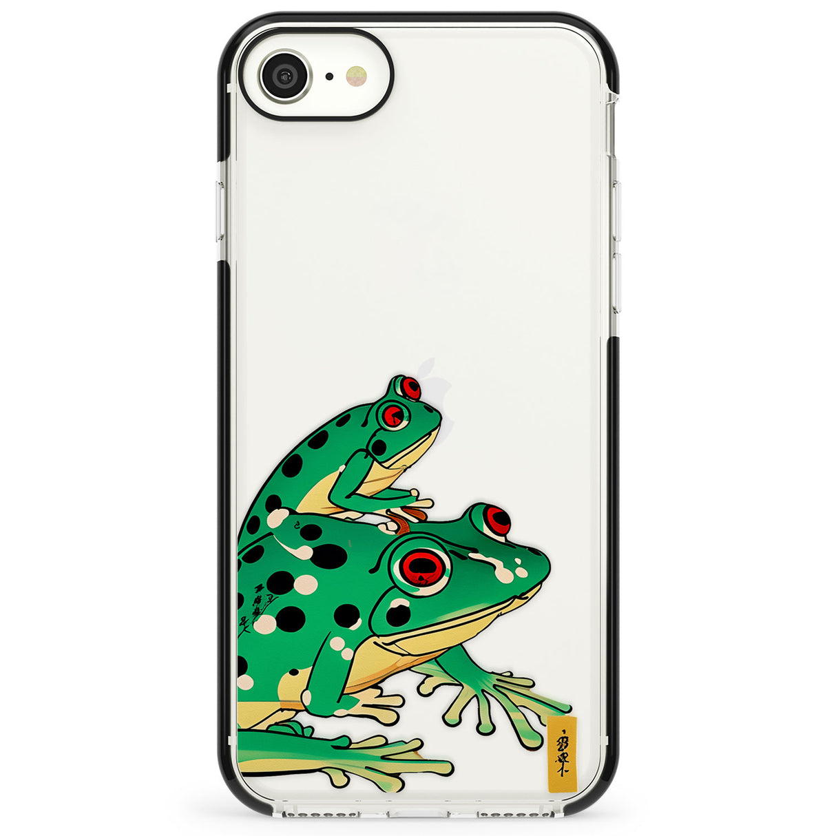 Matsumoto Hoji Frog Green Impact Phone Case for iPhone SE