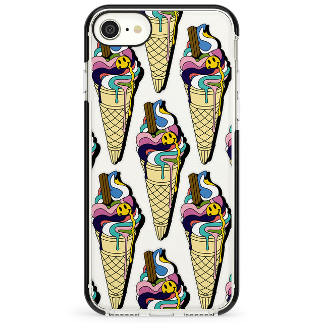 Trip & Drip Ice Cream Impact Phone Case for iPhone SE