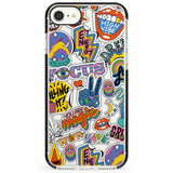 Magic Sticker Collage Impact Phone Case for iPhone SE