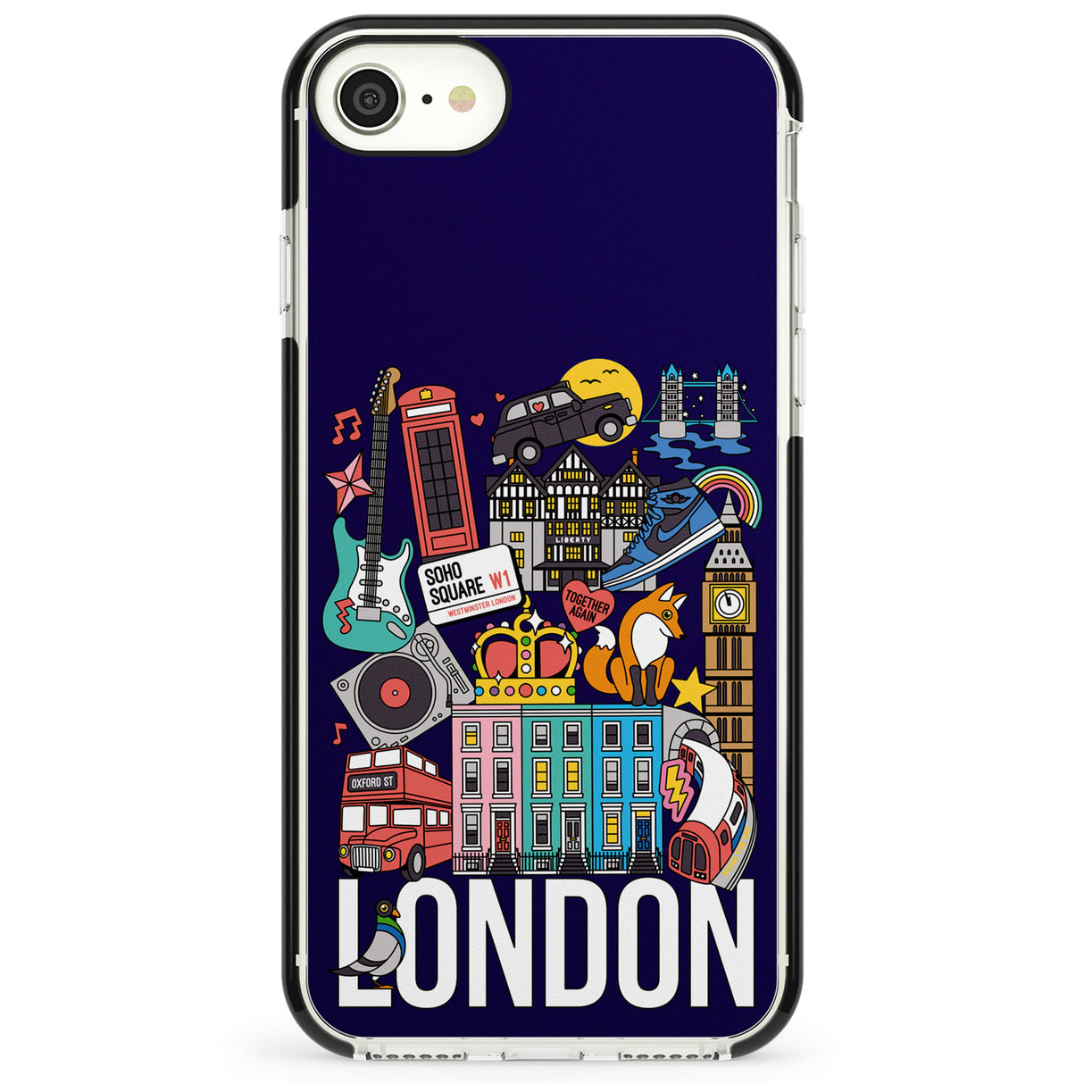 London Calling Impact Phone Case for iPhone SE