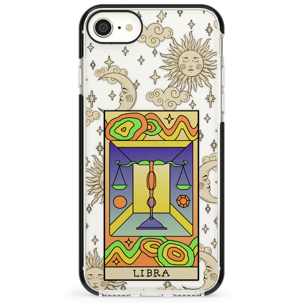 Celestial Zodiac - Libra Impact Phone Case for iPhone SE