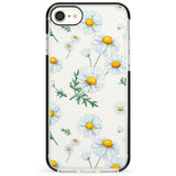 Vintage Painted Daisies Impact Phone Case for iPhone SE