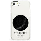 Personalised Star MapImpact Phone Case for iPhone SE