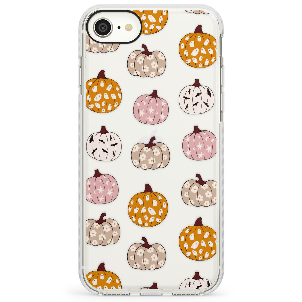 Floral PumpkinsImpact Phone Case for iPhone SE