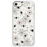 Spiders and Flowers PatternImpact Phone Case for iPhone SE