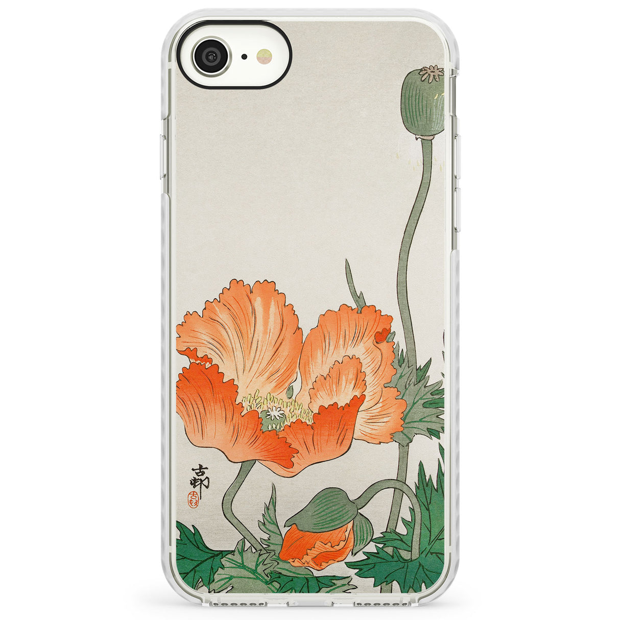 Birds and Plants by Ohara KosonImpact Phone Case for iPhone SE