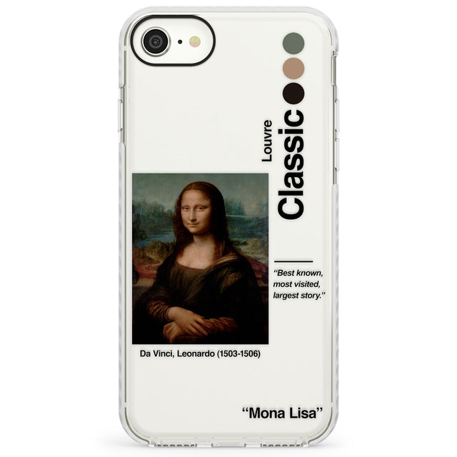 Mona Lisa - Leonardo Da VinciImpact Phone Case for iPhone SE