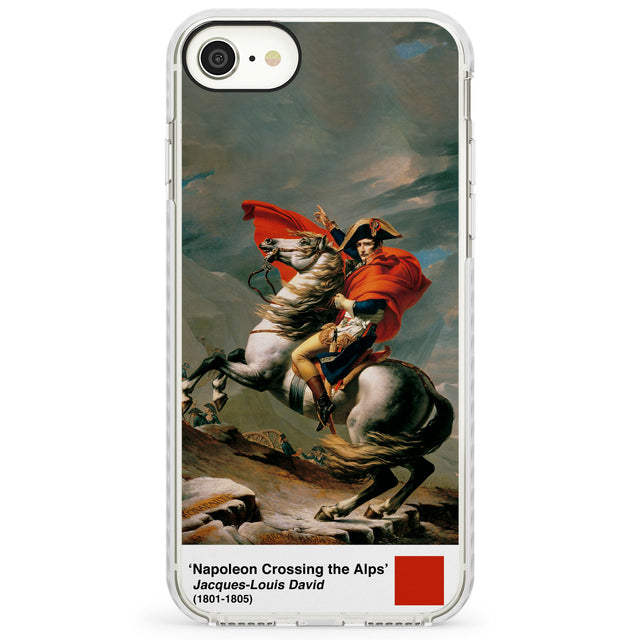 Napoleon Crossing the AlpsImpact Phone Case for iPhone SE