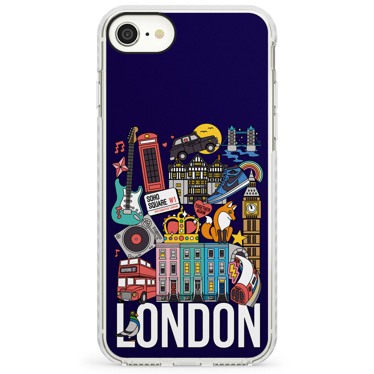 London CallingImpact Phone Case for iPhone SE