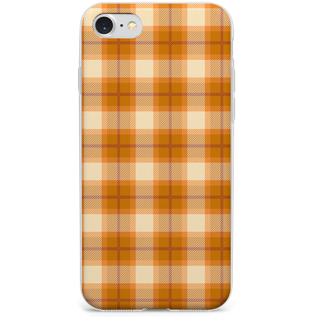 Pumpkin Plaid Phone Case for iPhone SE 2020, iPhone SE 2022