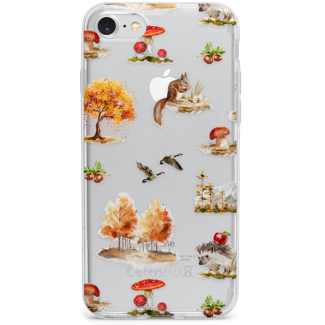 Fall Forest Friends Phone Case for iPhone SE 2020, iPhone SE 2022