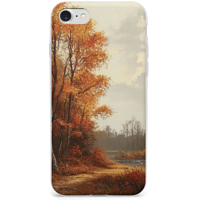 Vintage Autumn Oil Painting Phone Case for iPhone SE 2020, iPhone SE 2022