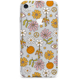 Retro Boho Fall Floral Phone Case for iPhone SE 2020, iPhone SE 2022