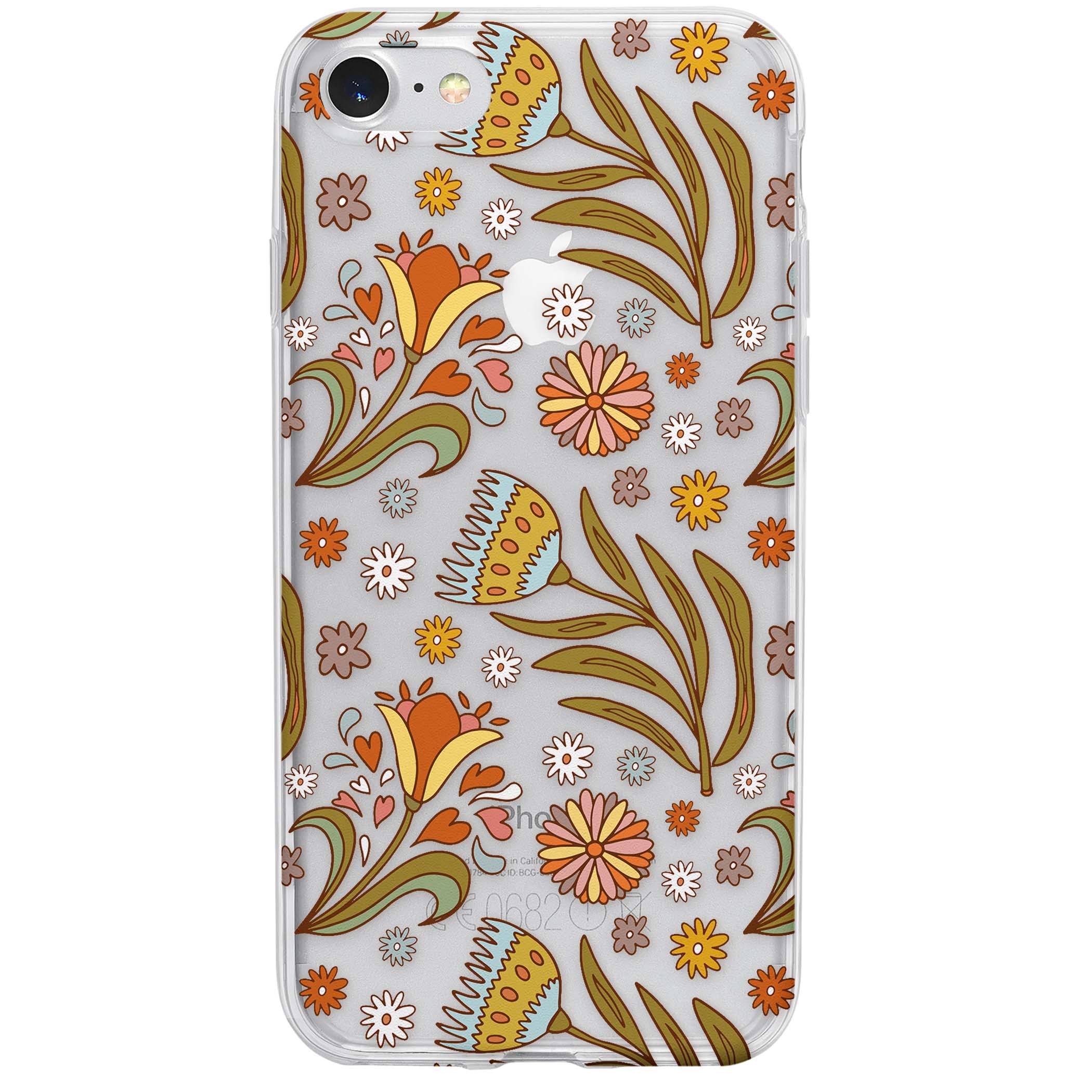 Elevate Your Phone'S Style With This Boho Celestial Sun & Eye Phone Case, Featuring A Mystical Blend Of Suns, All-Seeing Eyes, Butterflies, Stars, And