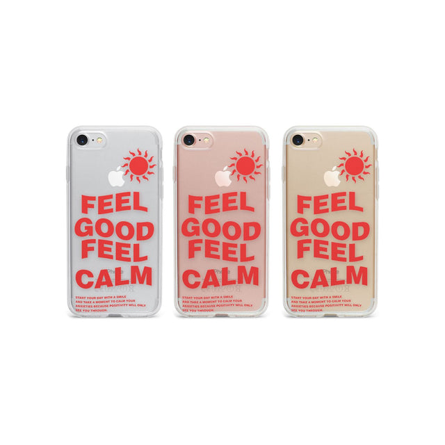 Feel Good Feel Calm (Green) Phone Case for iPhone SE