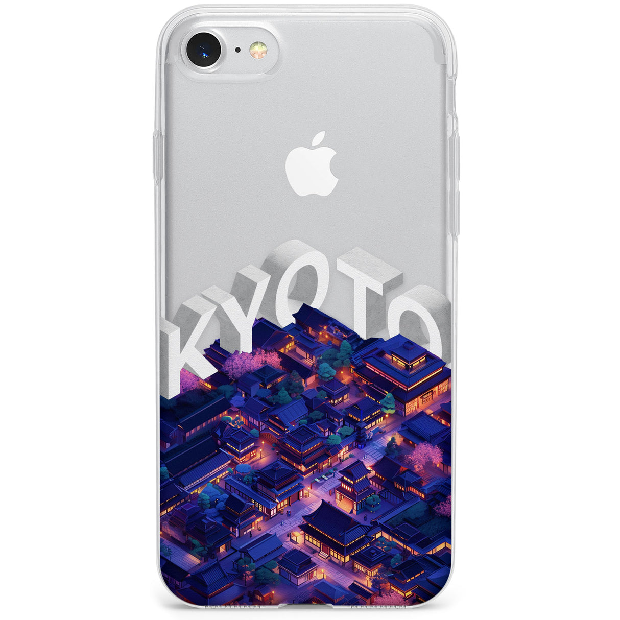 Kyoto Phone Case for iPhone SE 2020, iPhone SE 2022