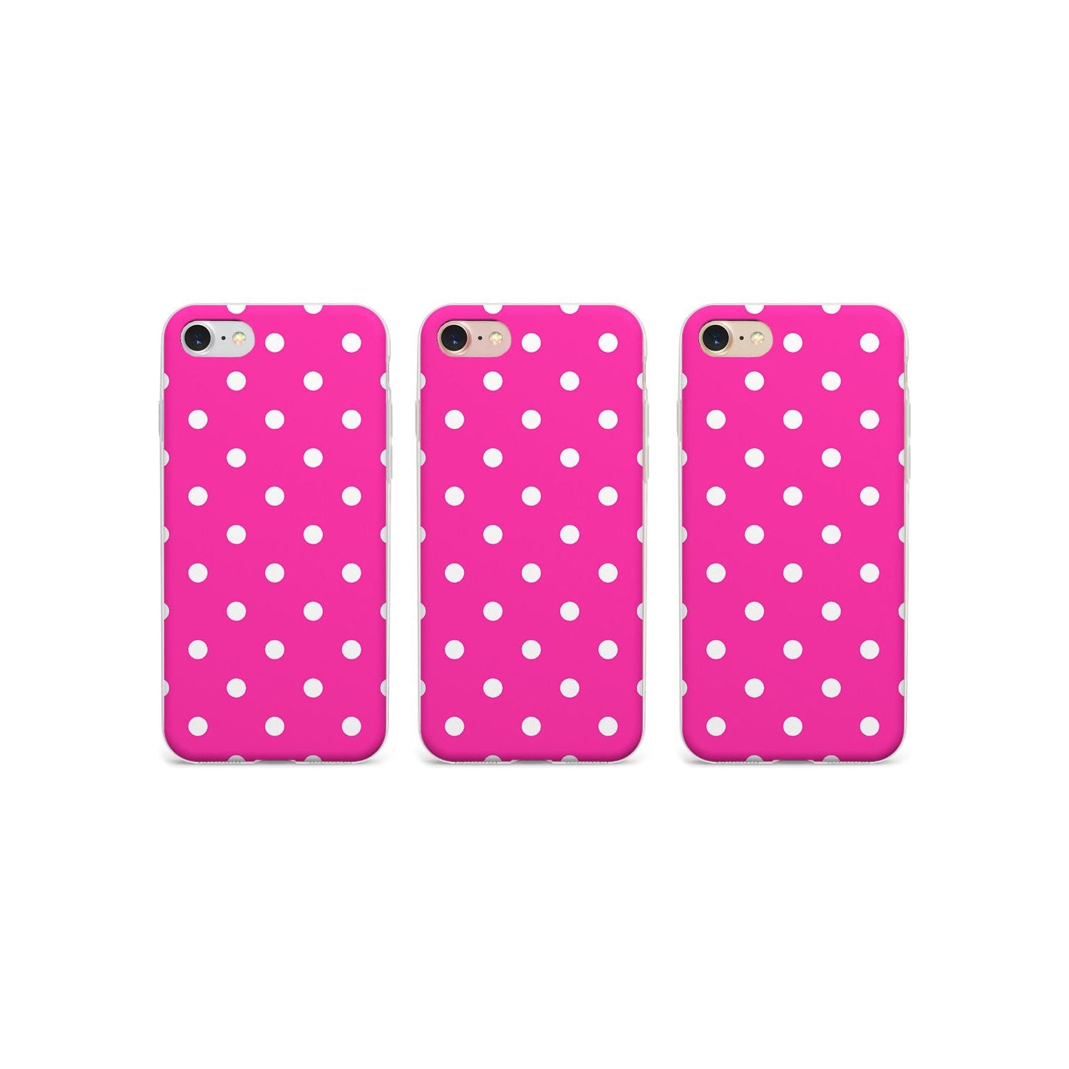 Pink Bolt Pattern Phone Case for iPhone SE